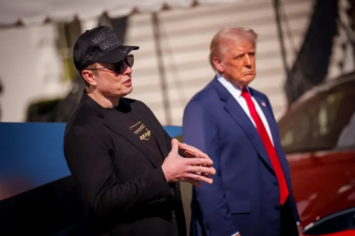 Trump amenaza con deportar a El Salvador a protestantes contra Tesla