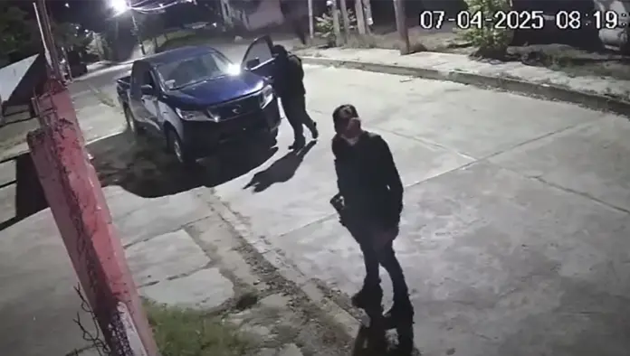 #Video: Cámaras de seguridad captaron secuestro en Veracruz