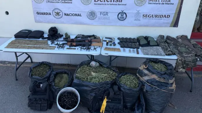 Mil 998 detenidos y mil 862 armas aseguradas hasta ahora en Operación Frontera Norte