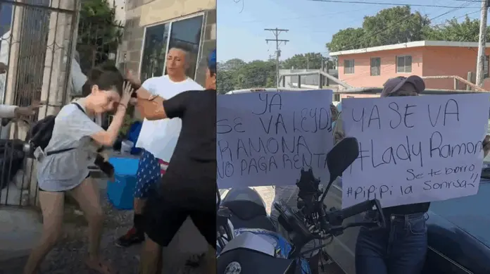 #Video: Así desalojaron a Lady Ramona y su familia de la casa que invadió en Tampico