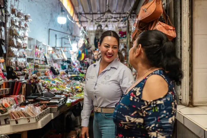 Presidenta municipal Mónica Valdez Pulido