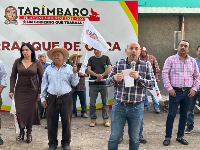 Presidente municipal de Tarímbaro, Eric Gaona García,
