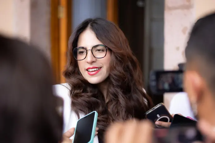 Presidenta del Congreso del Estado, Giulianna Bugarini Torres