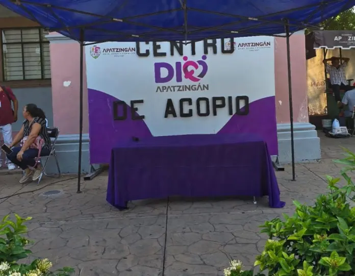 Gobierno de Apatzingán abre Centro de Acopio