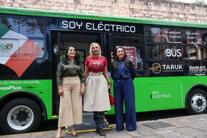 El autobús eléctrico Taruk inició pruebas en el periférico de Morelia