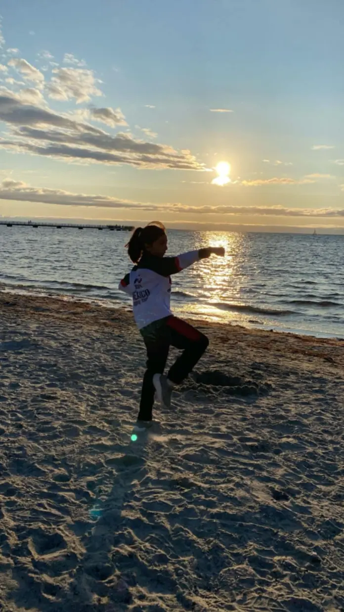 Niña moreliana de 10 años representa a México en el Mundial de Karate en Suecia