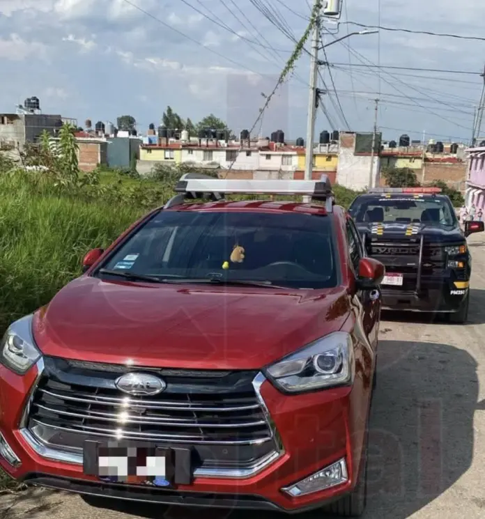 Robo de camioneta en Morelia