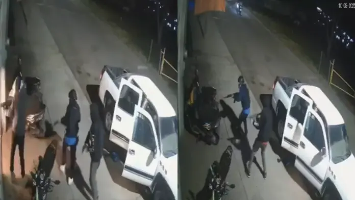 #Video: Balacera en un bar de Uriangato deja al menos una persona herida