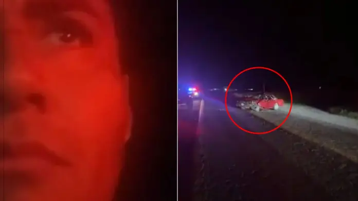 #Video: Reportero cubre un accidente automovilístico en Puebla en donde las víctimas eran sus propios familiares
