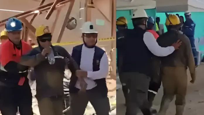 #Video: 23 mineros son rescatados luego de quedar atrapados en mina de oro en Colombia