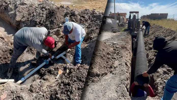 Más colonias de Yurécuaro mejoran acceso a agua y drenaje con nuevas obras municipales