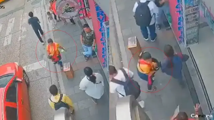 Mujer pierde la vida por una bala perdida con su bebé en brazos en Ecuador | VIDEO