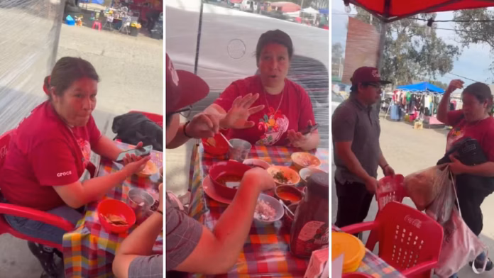 #Video: Lady Pancita se niega a pagar porque 