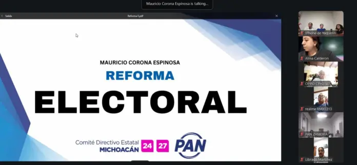 Sistema PAN se capacita sobre la Reforma Electoral